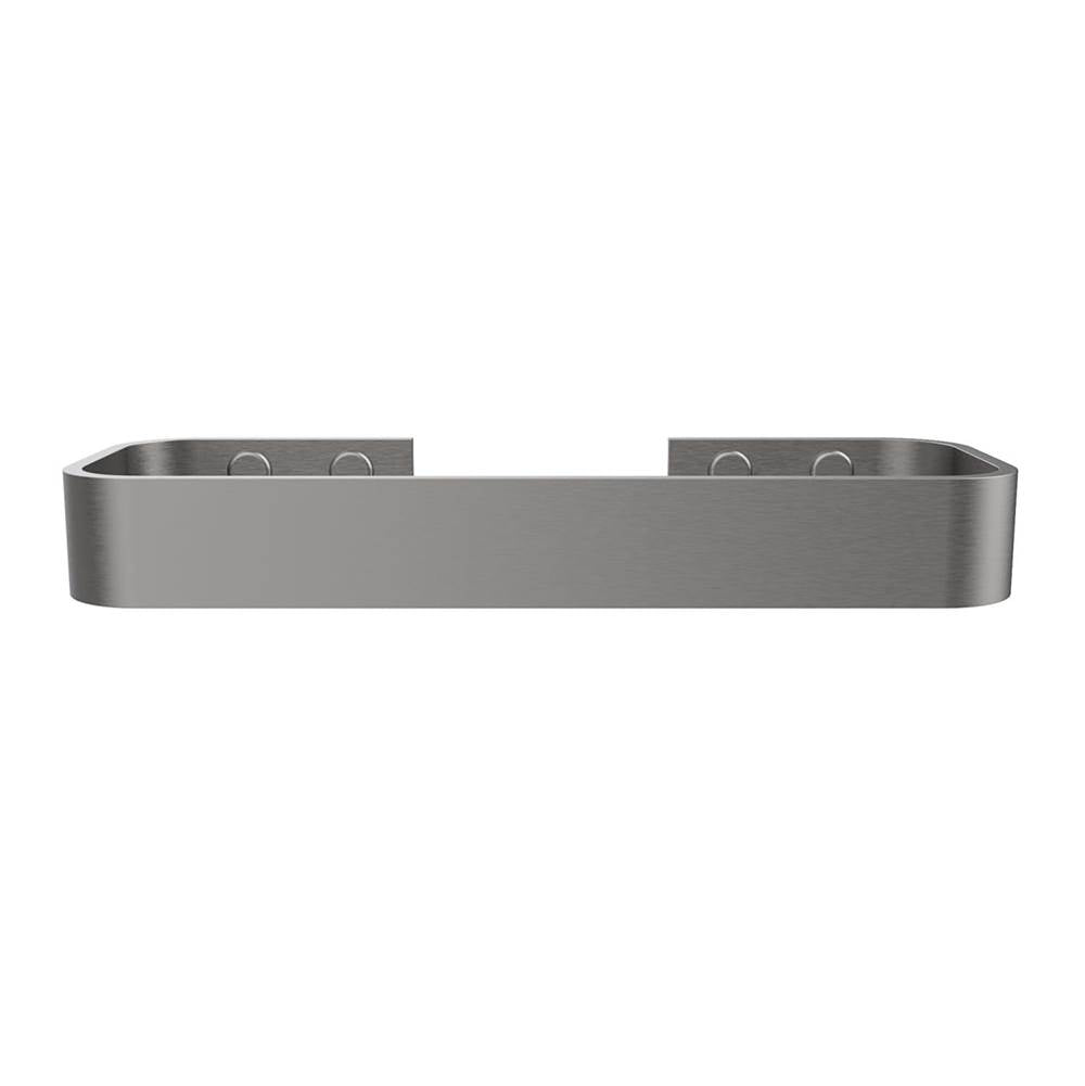 Manhattan Hand Towel Holder in Brushed Chrome