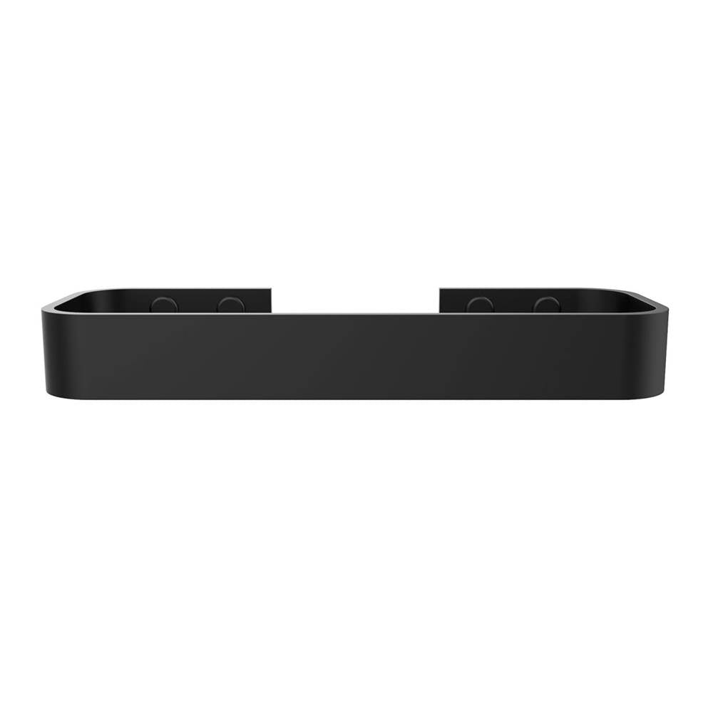 Manhattan Hand Towel Holder in Matte Black