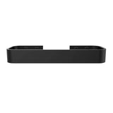 Manhattan Hand Towel Holder in Matte Black