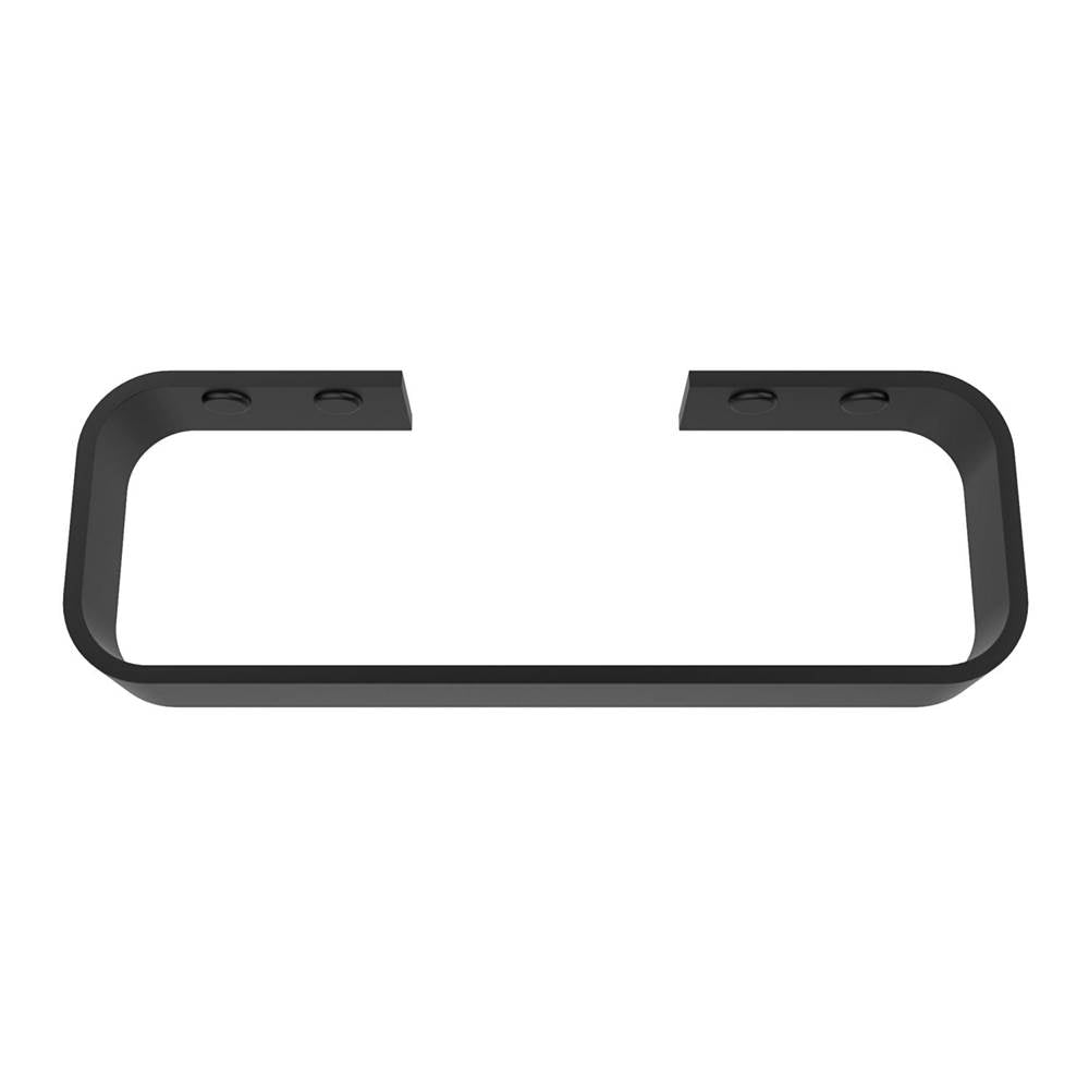 Manhattan Hand Towel Holder in Matte Black