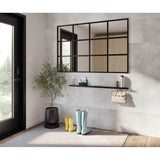 Manhattan 45 in. Long Shelf in Matte Black