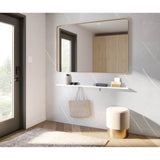 Manhattan 57 in. Long Shelf in Matte White