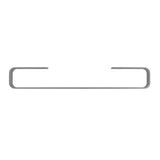 Manhattan 18 in. Single Towel Bar in Brushed Chrome