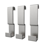 Maax - Manhattan Small Hooks - Pack of 3 in Brushed Chrome - Brushed Chrome