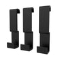 Maax - Manhattan Small Hooks - Pack of 3 in Matte Black - Matte Black
