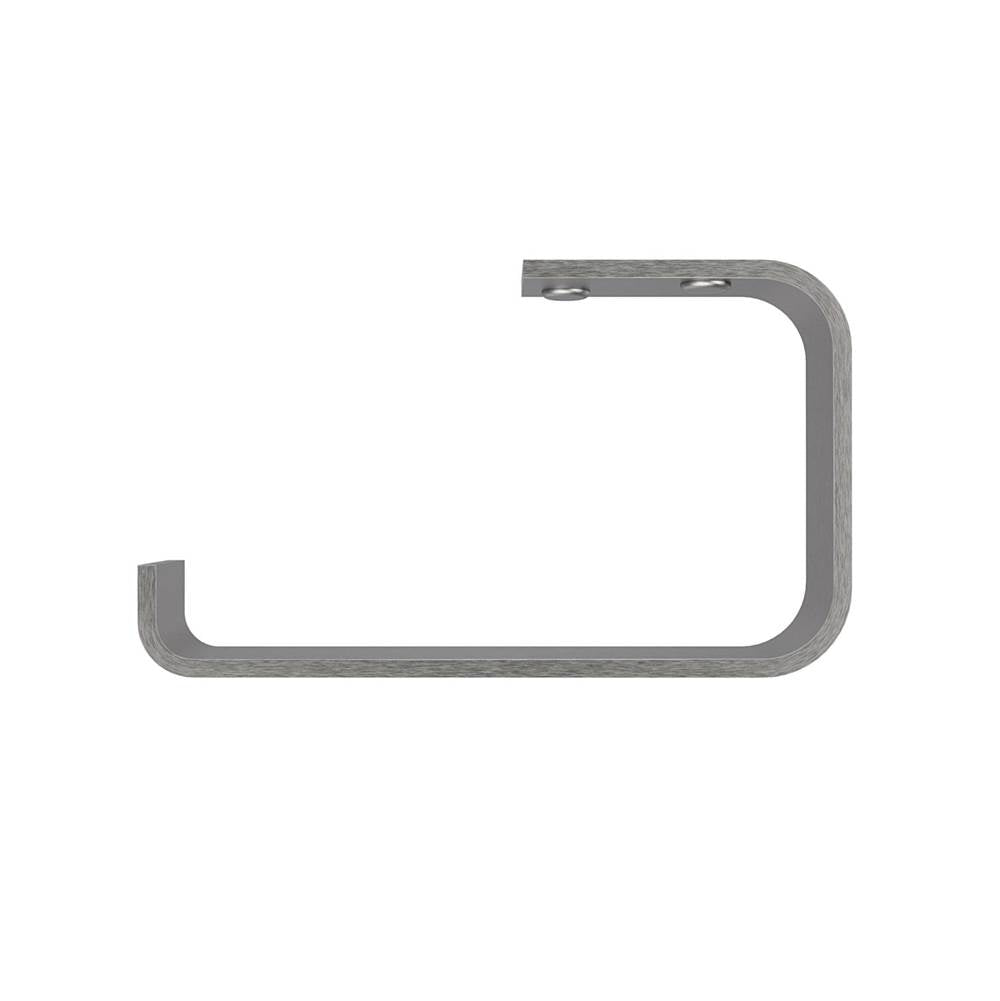 Manhattan Toilet Paper Holder in Brushed Chrome