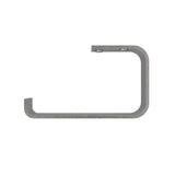Manhattan Toilet Paper Holder in Brushed Chrome