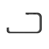 Manhattan Toilet Paper Holder in Matte Black