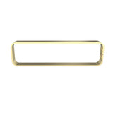 Manhattan Vertical Hand Towel Holder in Brushed Gold