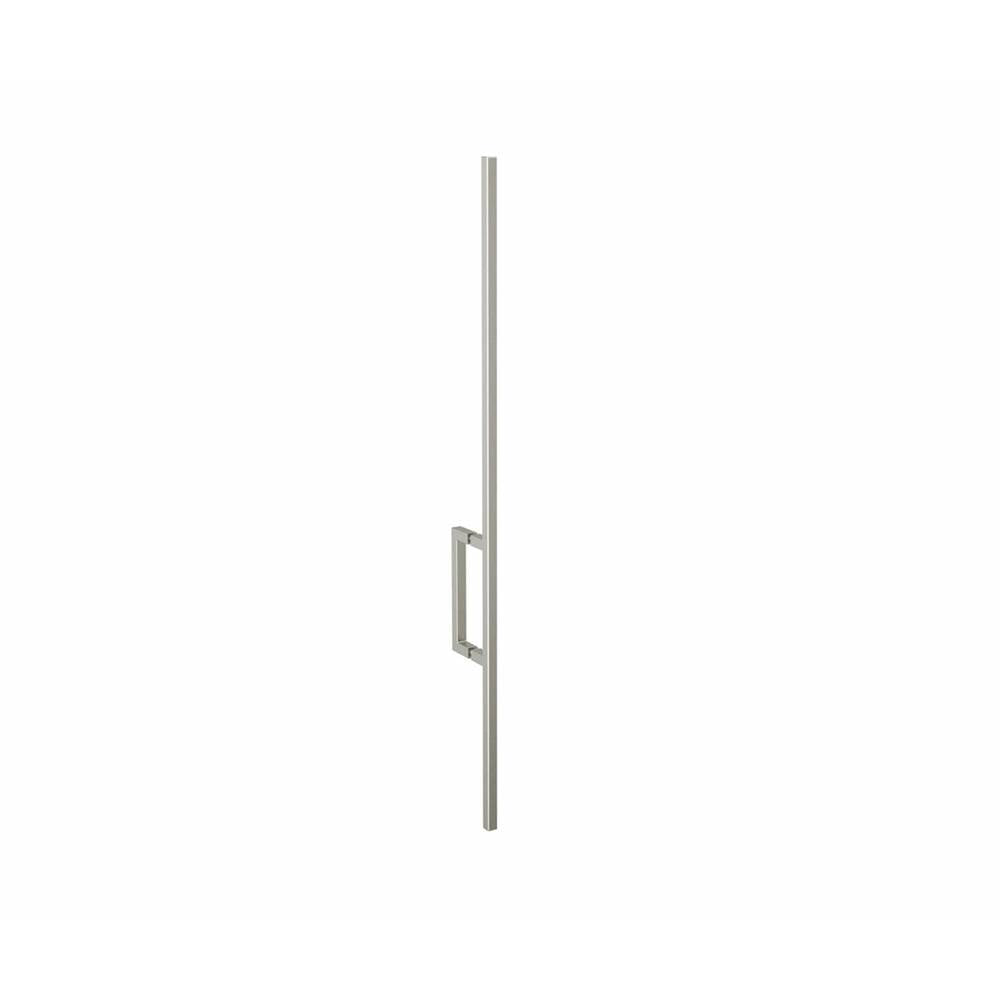 ModulR 60 x 78 in. 8 mm Pivot Shower Door for Alcove Installation with Clear glass in Brushed Nickel