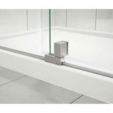 ModulR 34 x 78 in. 8 mm Pivot Shower Door for Alcove Installation with Clear glass in Chrome