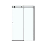 Luminescence 44 1/2-47 x 70 1/2-72 in. 6mm Sliding Shower Door for Alcove Installation with Clear glass in Dark Bronze