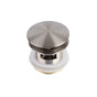Maax - Bathtub Pop-Up Metal Drain in Brushed Nickel - Brushed Nickel