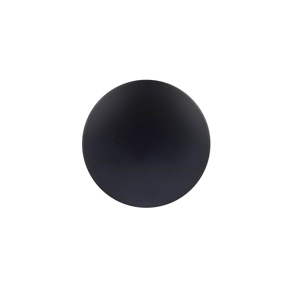 Bathtub Pop-Up Metal Drain in Matte Black
