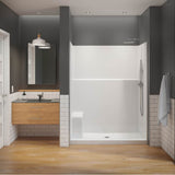 Maax - SS3260 AcrylXE Alcove One-Piece Shower in White - White
