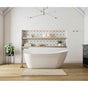 Maax - Sinfoni 67 x 29 Acrylic Freestanding End Drain Bathtub in White with White Skirt - White