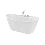 Keros Deckmounted Tub Faucet with Handshower in Chrome