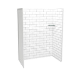 Maax - Utile 6032 Composite Direct-to-Stud Three-Piece Alcove Shower Wall Kit in Metro Tux - Tux
