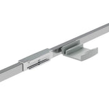 Incognito 70 56-59 x 70 1/2 in. 8mm Bypass Shower Door for Alcove Installation with Clear glass in Brushed Nickel