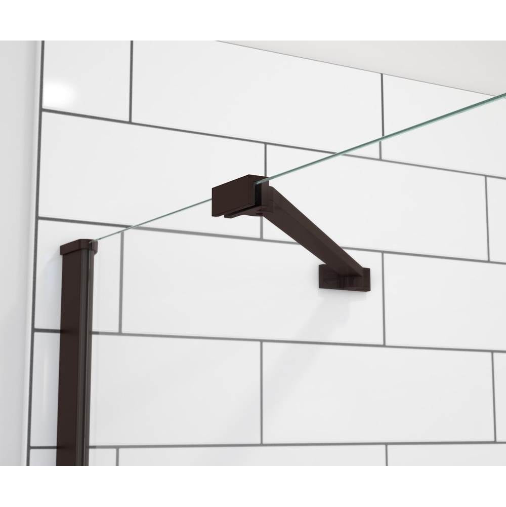 Maax - Fixed Panel Support Bar in Dark Bronze - Dark Bronze