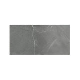 Maax - Manhattan Glue-up Wall Tiles 15.75 x 31.5 in. In Smooth Marble Dark Grey - Dark Grey