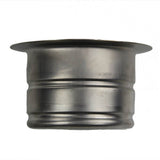Nantucket Sink 3.5 Inch Extended Flange Disposal Kitchen Drain in Brushed Stainless
