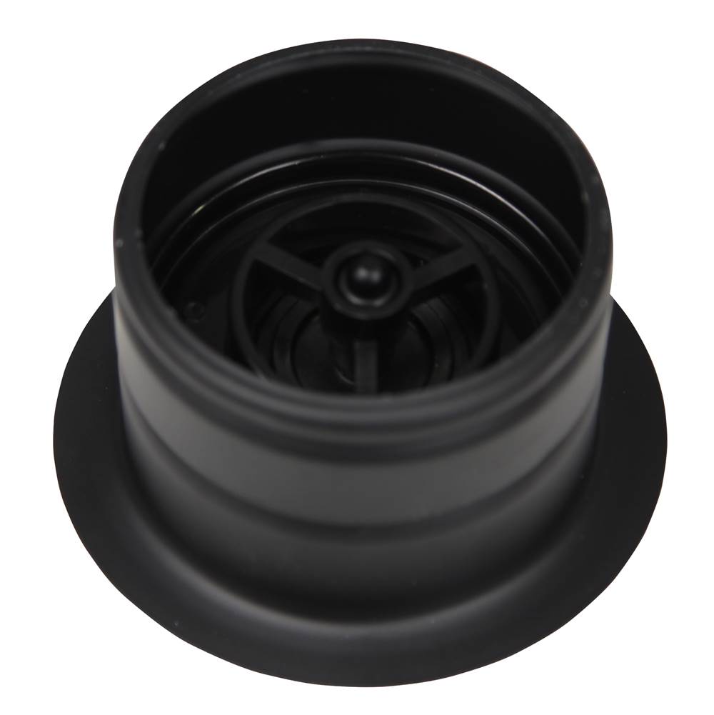 Nantucket Sink 3.5 Inch Extended Flange Disposal Kitchen Drain in Brushed Stainless