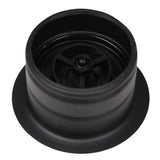 Nantucket Sink 3.5 Inch Extended Flange Disposal Kitchen Drain in Brushed Stainless