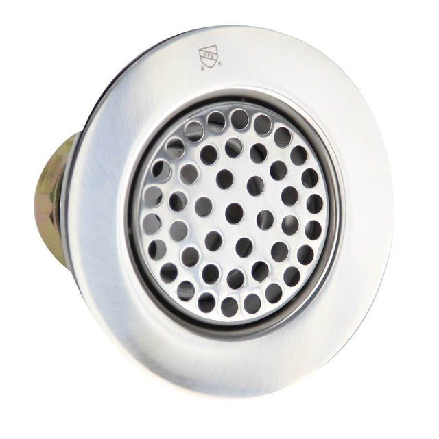 Nantucket Sinks - 3 inch Utility Sink Grid Drain - Polished, Brushed