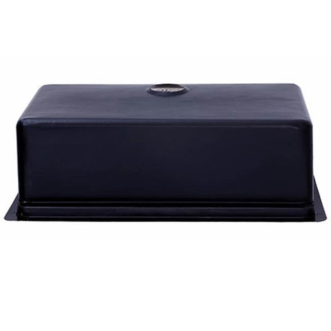 Brightwork Collection Hammered Stainless Steel Large Single Bowl Prep Station Sink. Sink Includes Accacia Cutting Board