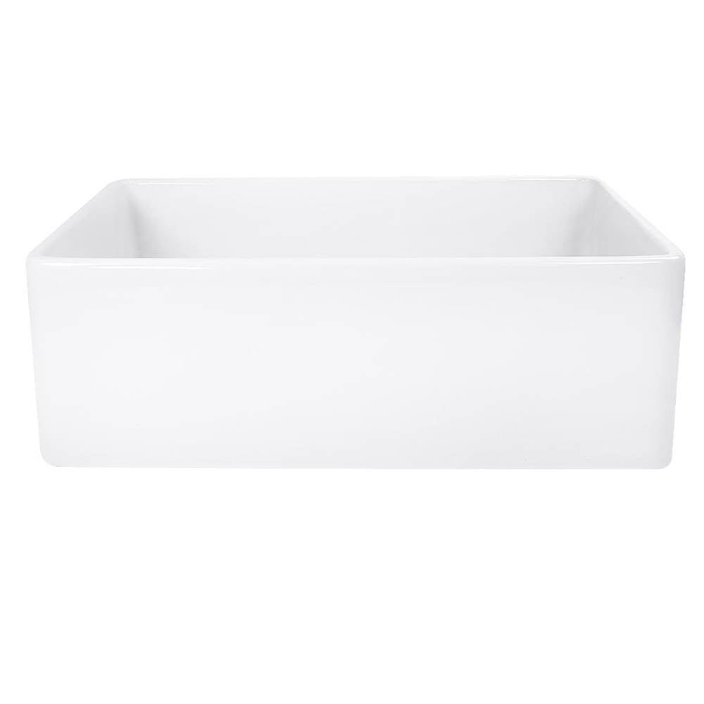 33 Inch Fireclay Farmhouse Kitchen Sink