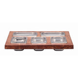 Prep Station 5 Piece Condiment Server