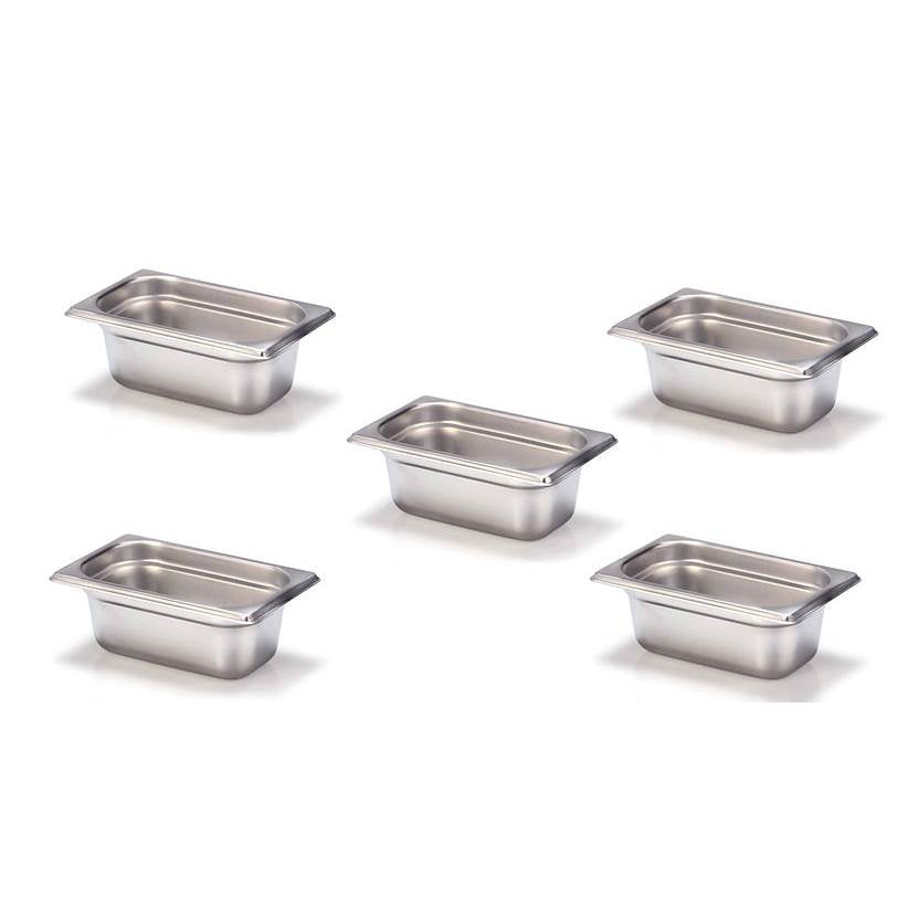 Prep Station 5 Piece Condiment Server