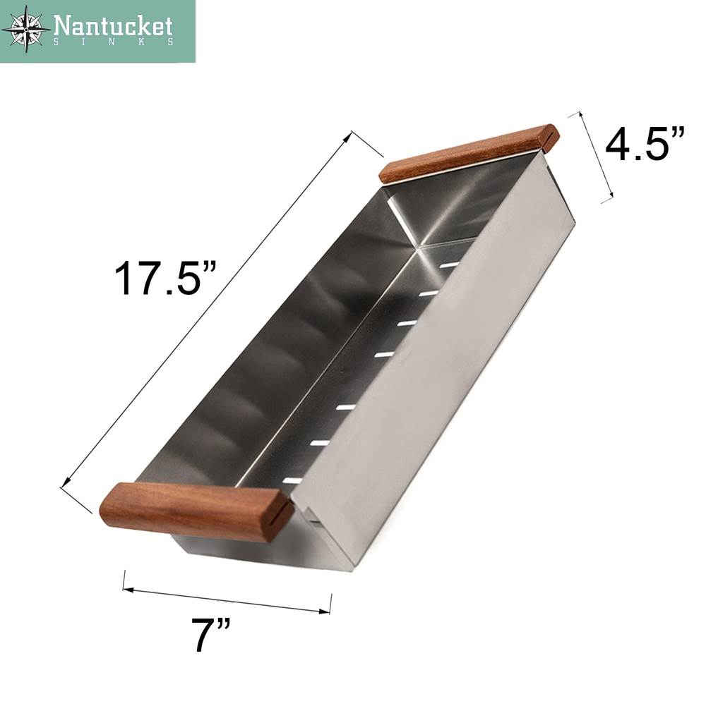 Colander, Designed To Fit T-Ps Series Fireclay Sinks And Retro Intallation Of Wellfleet Models.