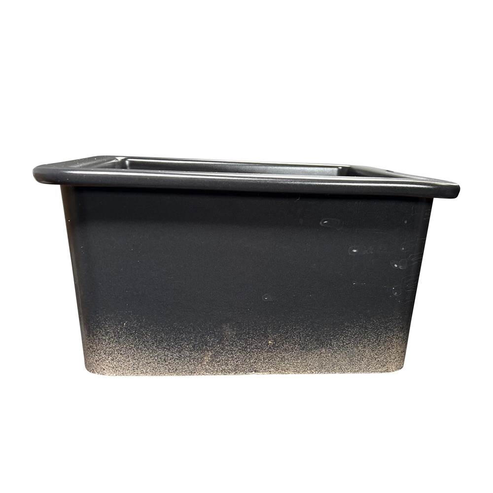 18-Inch Undermount Fireclay Kitchen Sink Finished In Matte Black