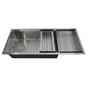 Nantucket Sinks - Small Radius Undermount Prep Station Sink - satin