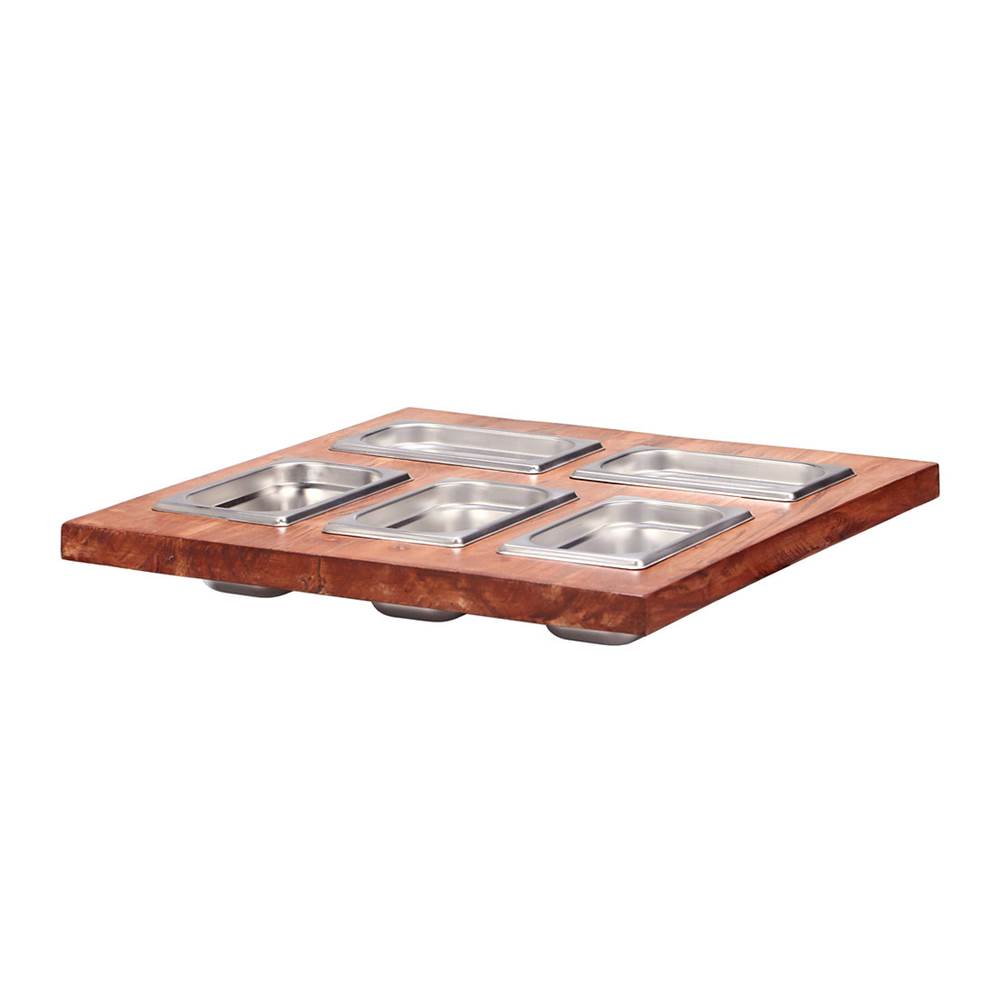 Prep Station 5 Piece Condiment Server