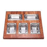 Prep Station 5 Piece Condiment Server