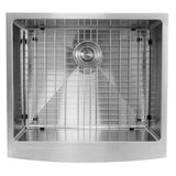Apron2420SR-16 - 24 Inch Pro Series Single Bowl Farmhouse Apron Front Stainless Steel Kitchen Sink