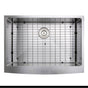Nantucket Sinks - Apron302010SR-16 - 30 Inch Pro Series Single Bowl Farmhouse Apron Front Stainless Steel Kitchen Sink - Brushed Satin