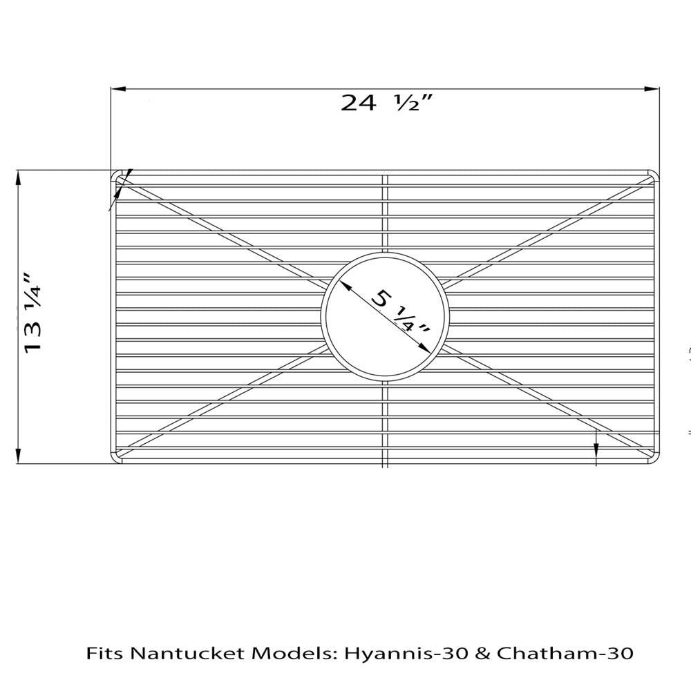 Stainless Steel Bottom Grid