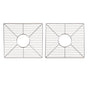 Nantucket Sinks - Stainless Steel Bottom Grids Set - Polished