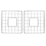 Nantucket Sinks - Stainless Steel Bottom Grids Set - Polished