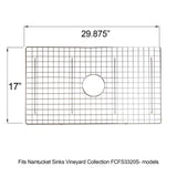 Stainless Steel Bottom Grid