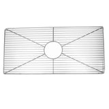 Nantucket Sinks - Stainless Steel Bottom Grid  Bg-Ym36 - Polished Silver