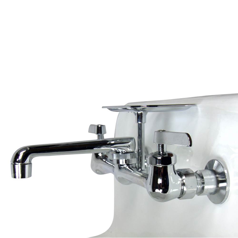 Wall Mount Faucet with Soap Dish