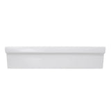 35.5 Inch Rectangular Italian Fireclay Vessel Sink