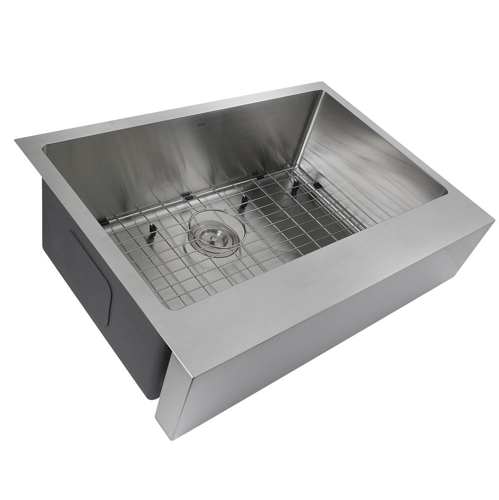 Nantucket Sinks - Patented Design Stainless Steel Apron Sink - Brushed Satin