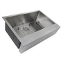 Nantucket Sinks - Patented Design Stainless Steel Apron Sink - Brushed Satin