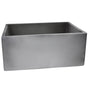 Nantucket Sinks - 24-Inch Farmhouse Fireclay Sink CONCRETE - Concrete